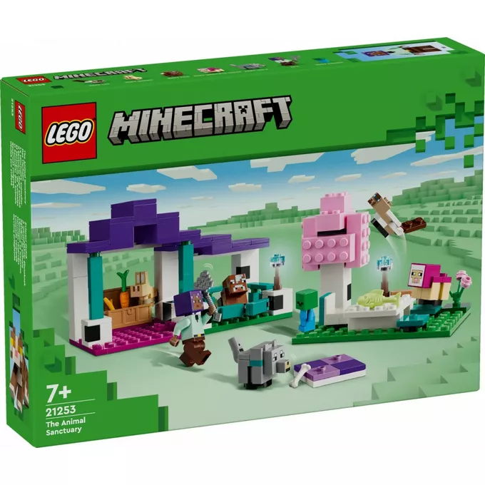 LEGO Klocki Minecraft 21253 Rezerwat zwierząt