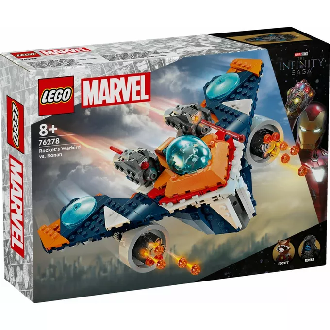 LEGO Klocki Super Heroes 76278 Warbird Rocketa vs. Ronan