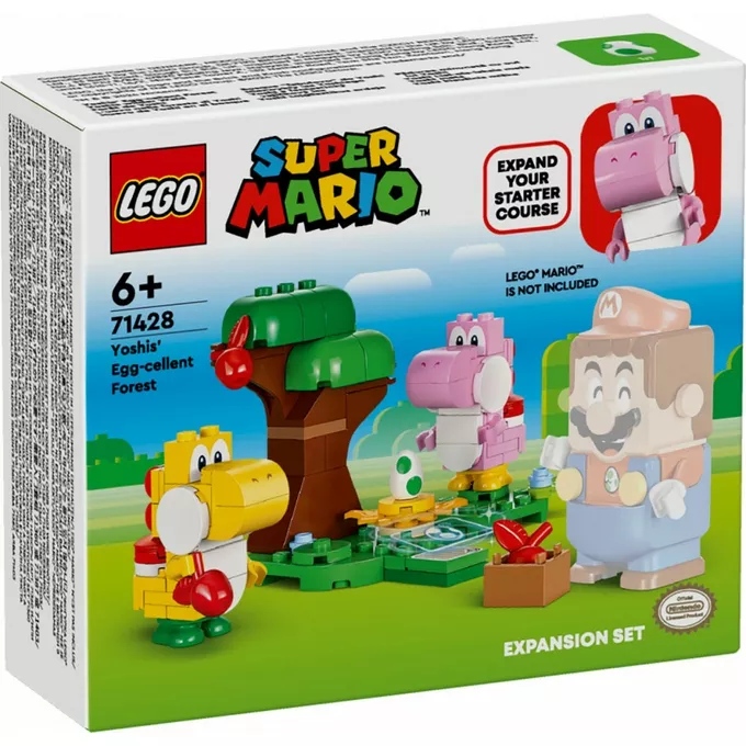 LEGO Klocki Super Mario 71428 Niezwykły las Yoshiego