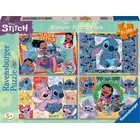 Ravensburger Polska Puzzle 4x100 elementów Disney Stitch