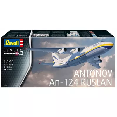 Revell Model plastikowy Antonov AN-124 Ruslan 1/144