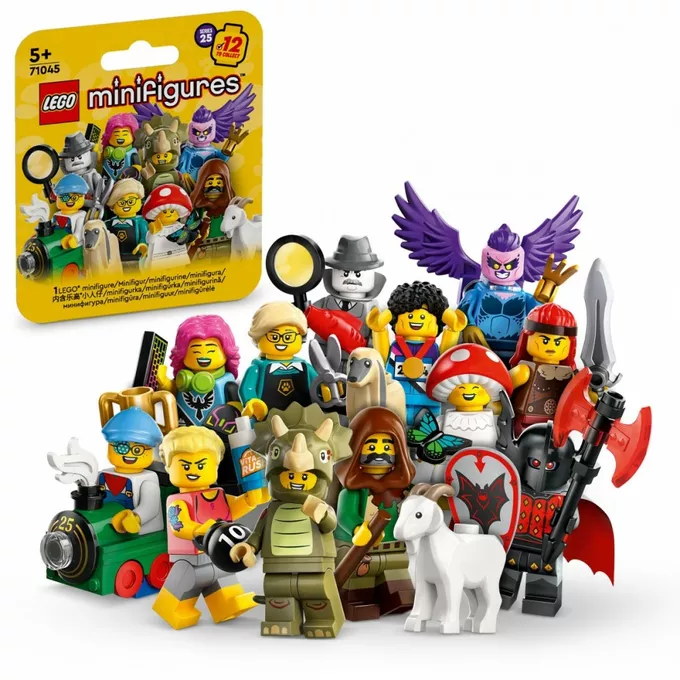 LEGO Klocki Minifigures 71045 Minifigurki seria 25 BOX