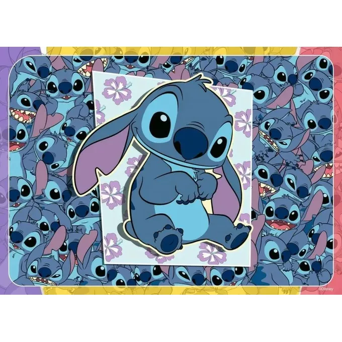 Ravensburger Polska Puzzle 4x100 elementów Disney Stitch