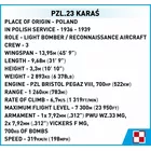 Cobi Klocki Klocki PZL.23 Karaś