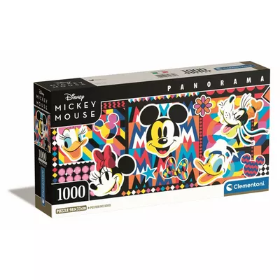 Clementoni Puzzle 1000 elementów Panorama Compact Disney Classic