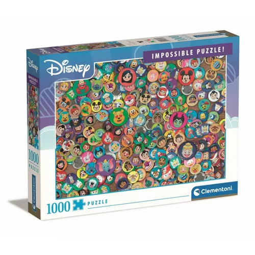 Clementoni Puzzle 1000 elementów Impossible Disney Classic