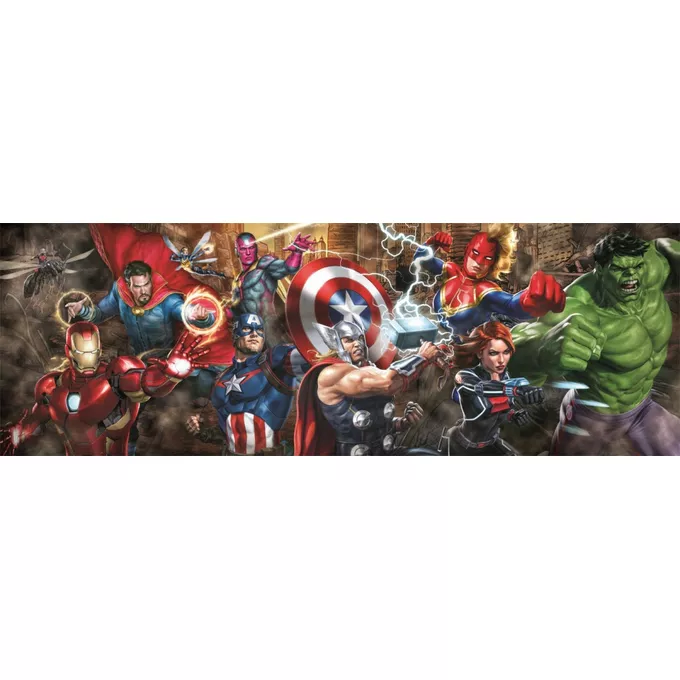 Clementoni Puzzle 1000 elementów Panorama Compact The Avengers