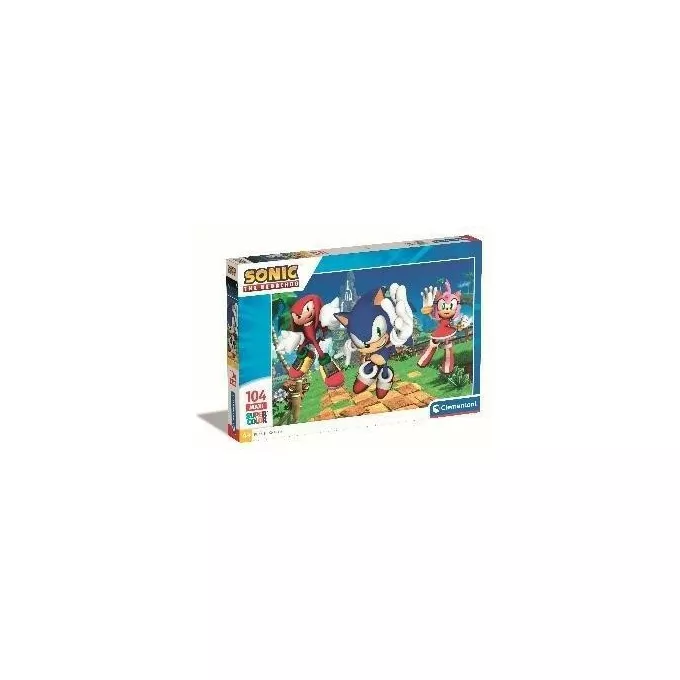 Clementoni Puzzle 104 elementy Maxi Sonic