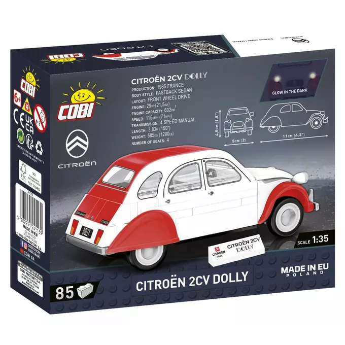 Cobi Klocki Klocki Citroen 2CV Dolly