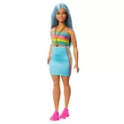 Mattel Lalka Barbie Fashionistas długie niebieskie włosy