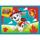 Trefl Puzzle 4w1 Biegnące pieski Psi Patrol (Paw Patrol)