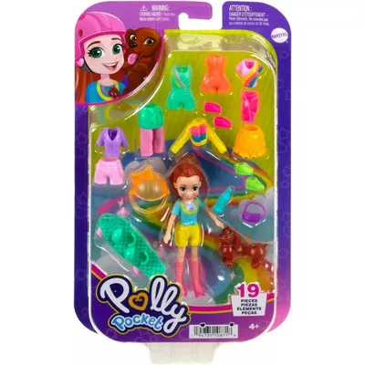 Mattel Figurka Polly Pocket Zestaw Modowy przebieranki HKV90