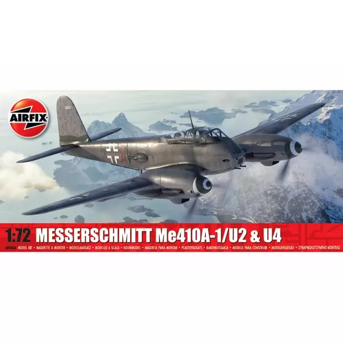 Airfix Model do sklejania Messerschmitt Me410A 1/U2 U4 1/72