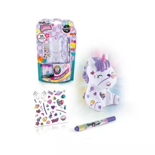 Epee Zestaw Świecące Dekorożce - Zwierzaczki DIY, Unicorn sweet