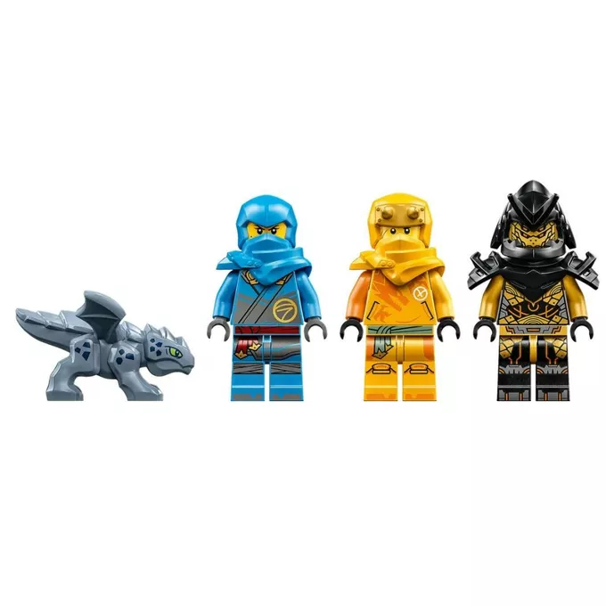 LEGO Klocki Ninjago 71798 Nya i Arin - bitwa na grzbiecie małego smoka