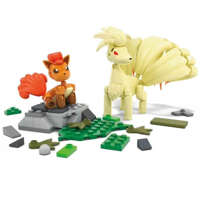 Mega Bloks Klocki Mega Pokemon Klocki Ewolucja Vulpixa