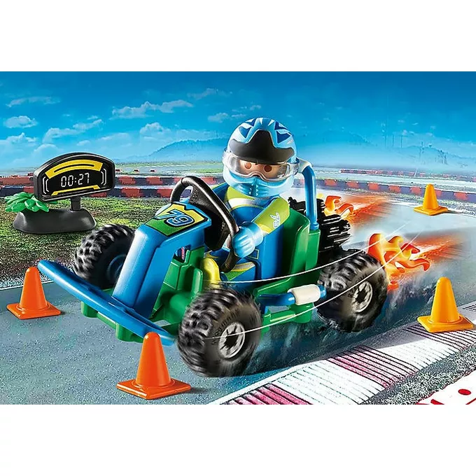 Playmobil Zestaw z figurkami City Life 70292 Zestaw upominkowy &quot;Wyścig Go-Kart&quot;