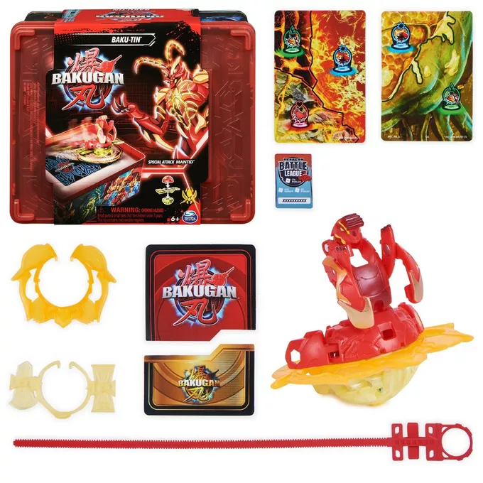 Spin Master Zestaw figurek Bakugan Puszka kolekcjonera