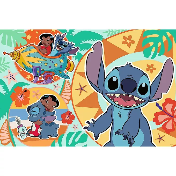 Trefl Puzzle 24 elementy Maxi Wesoły dzień Lilo i Stitch