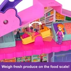 Mattel Zestaw Polly Pocket Pollyville Przenośny owocowy supermarket