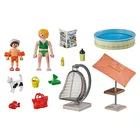 Playmobil Zestaw figurek City Life 71476 Wodna zabawa w ogrodzie