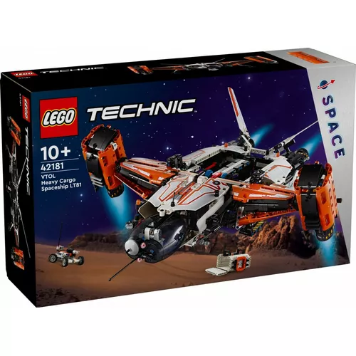 LEGO Klocki Technic 42181 Transportowy statek kosmiczny VTOL LT81