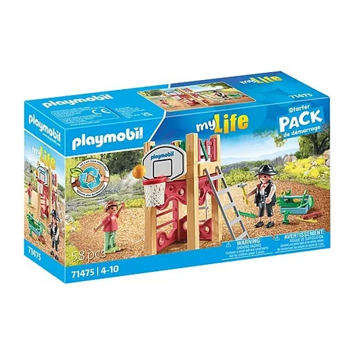 Playmobil Zestaw figurek City Life 71475 Pani cieśla w pracy