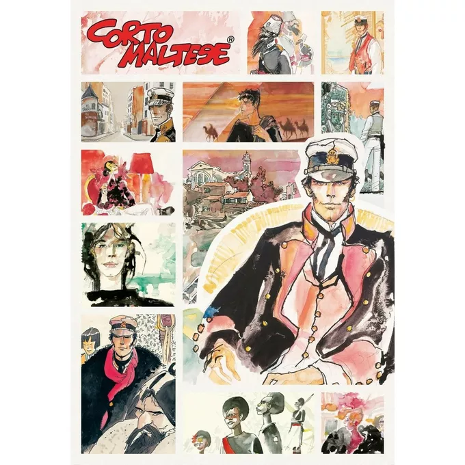 Clementoni Puzzle 1000 elementów Compact Corto Maltese