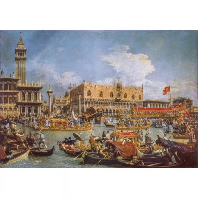 Clementoni Puzzle 1000 elementów Museum Canaletto The Return Of Bucentaur At Molo On Ascension Day