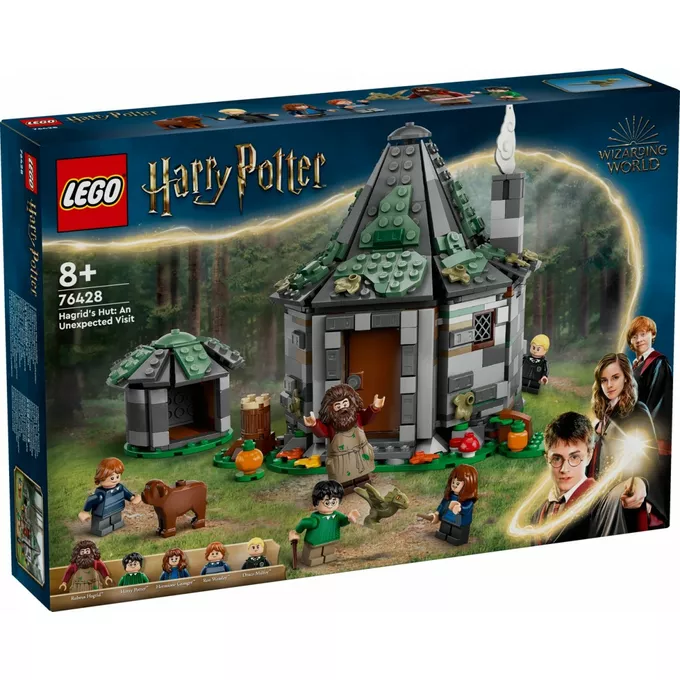 LEGO Klocki Harry Potter 76428 Chatka Hagrida: niespodziewana wizyta