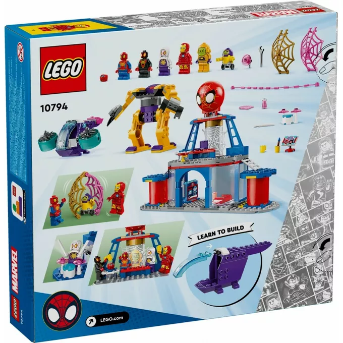 LEGO Klocki Super Heroes 10794 Siedziba główna Pajęczej Drużyny