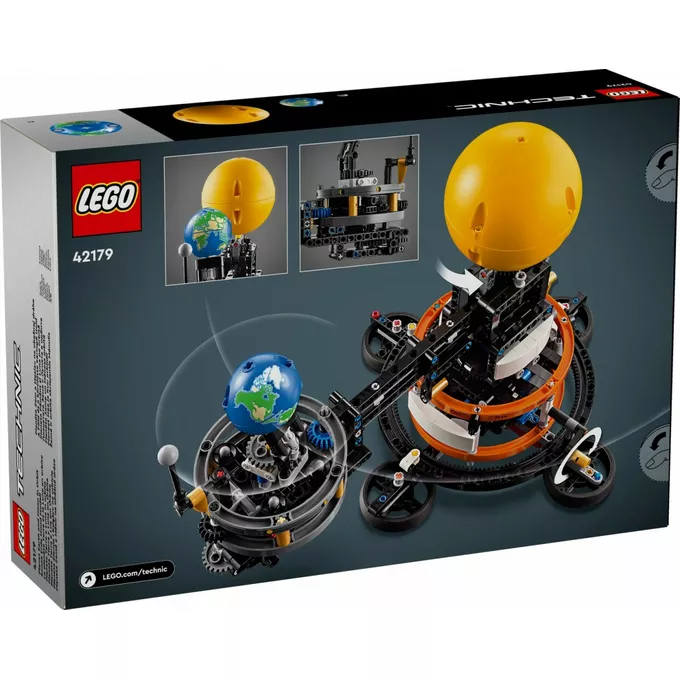 LEGO Klocki Technic 42179 Planeta Ziemia i Księżyc na orbicie