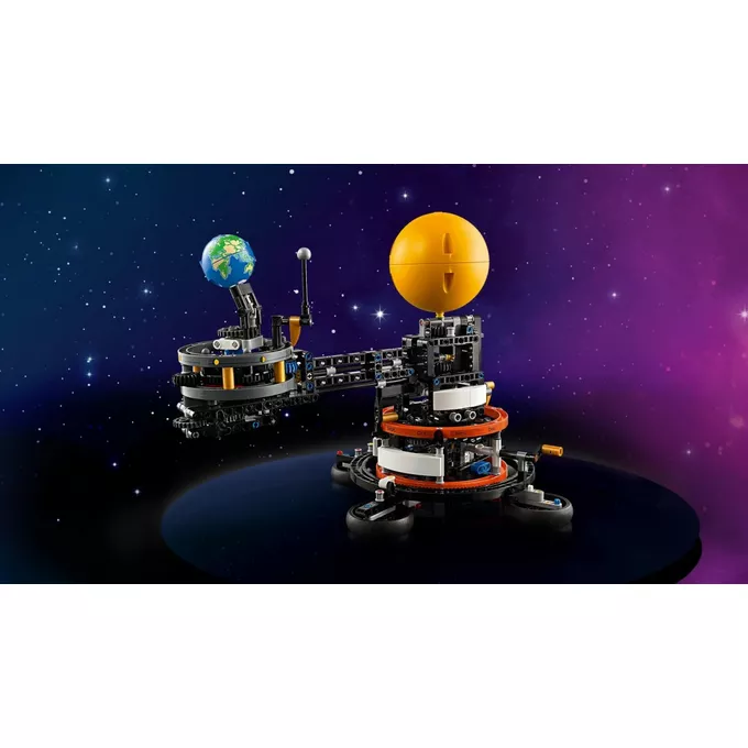 LEGO Klocki Technic 42179 Planeta Ziemia i Księżyc na orbicie