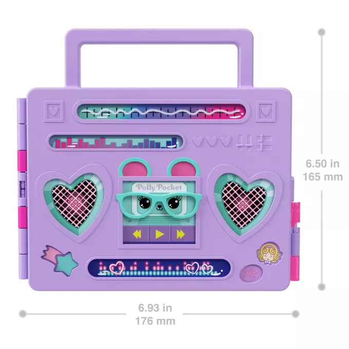 Mattel Zestaw Polly Pocket Imprezowa Moda z niespodzianką