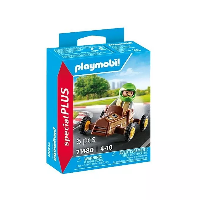 Playmobil Figurka Special Plus 71480 Dziecko z gokartem