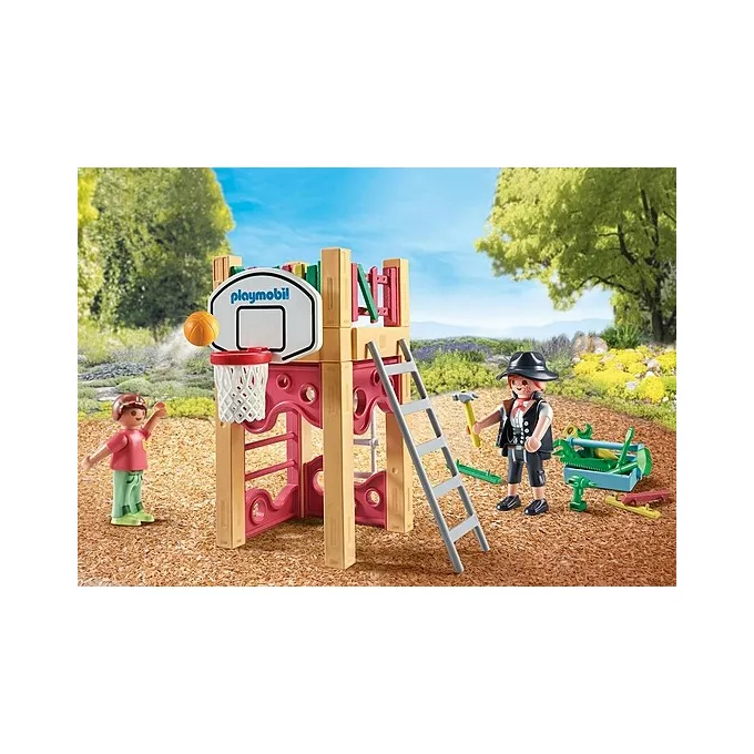 Playmobil Zestaw figurek City Life 71475 Pani cieśla w pracy