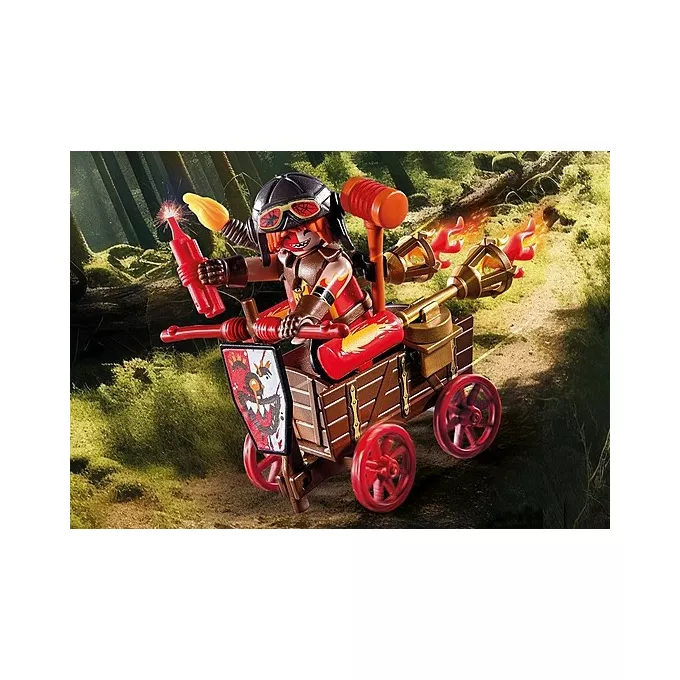 Playmobil Zestaw figurek Novelmore 71486 Pojazd wyścigowy Kahbooma