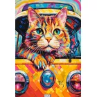 Castor Puzzle 1000 elementów Cat Bus Travel