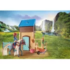 Playmobil Zestaw z figurkami Horses 71353 Amelia i Whisper z boksem stajennym