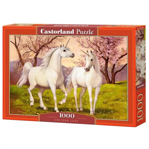 Castor Puzzle 1000 elementów Jednorożce zakochane