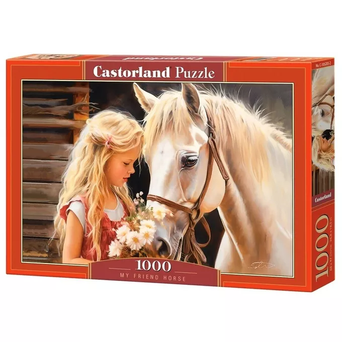 Castor Puzzle 1000 elementów Koń mój przyjaciel