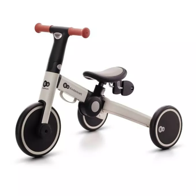 Kinderkraft Rowerek trójkołowy 4TRIKE SILVER GREY