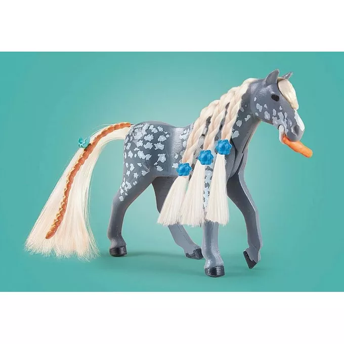 Playmobil Zestaw z figurkami Horses 71353 Amelia i Whisper z boksem stajennym