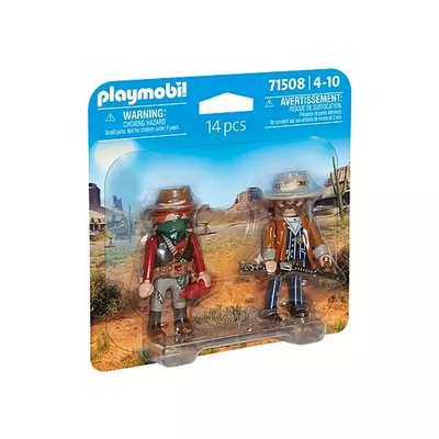 Playmobil Zestaw figurek Duo Pack 71508 Bandyta i szeryf