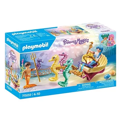 Playmobil Zestaw figurek Princess Magic 71500 Podwodni mieszkańcy z powozem koników morskich