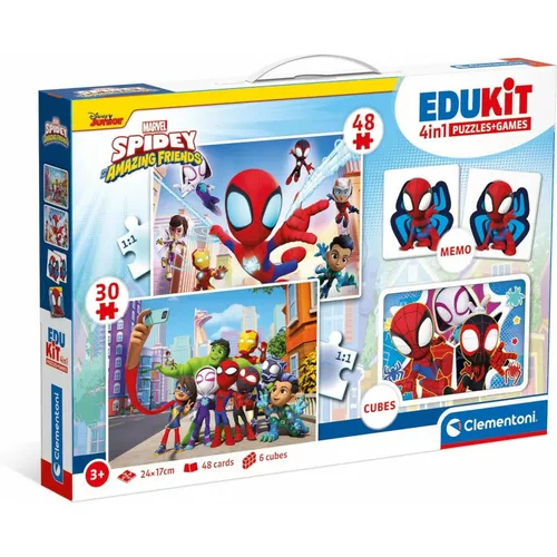 Clementoni Zestaw gier Edukit Spidey