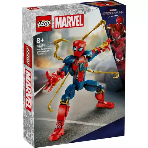 LEGO Klocki Super Heroes 76298 Figurka Iron Spider-Mana