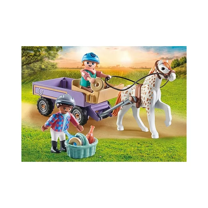 Playmobil Zestaw figurek Horses 71496 Powóz kucyków