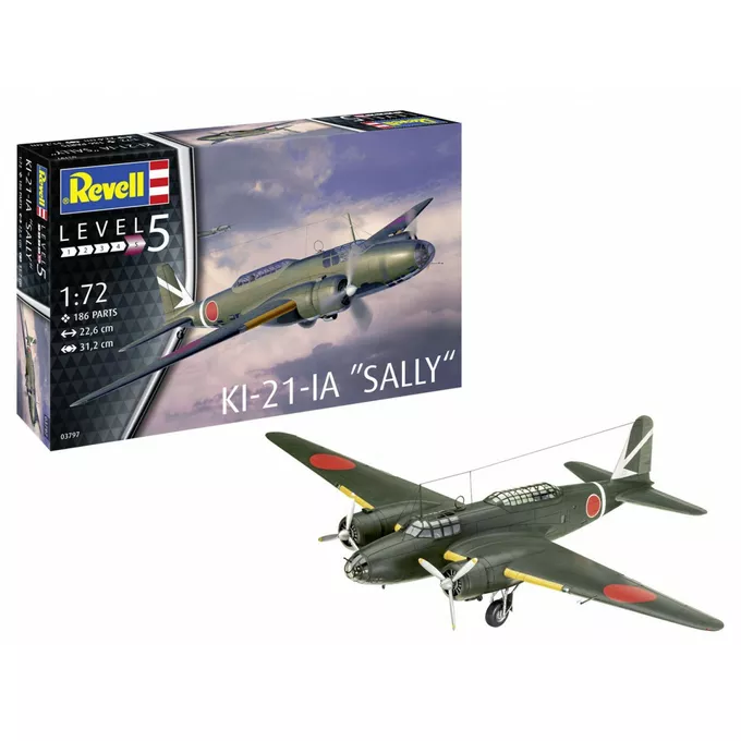 Revell Model plastikowy Ki-21-LA Sally 1/72