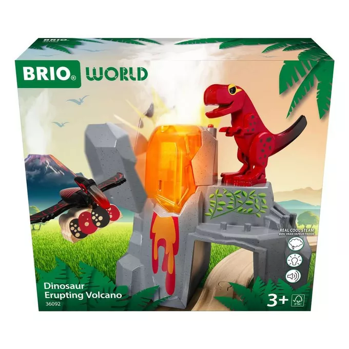 Brio Zestaw Dino Wulkan